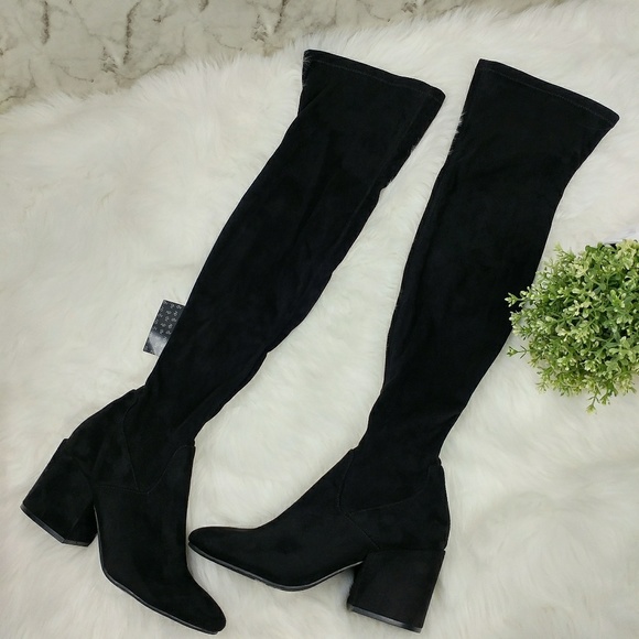 DV by Dolce Vita Shoes - Dolce Vita over the knee Cayla boot faux sued